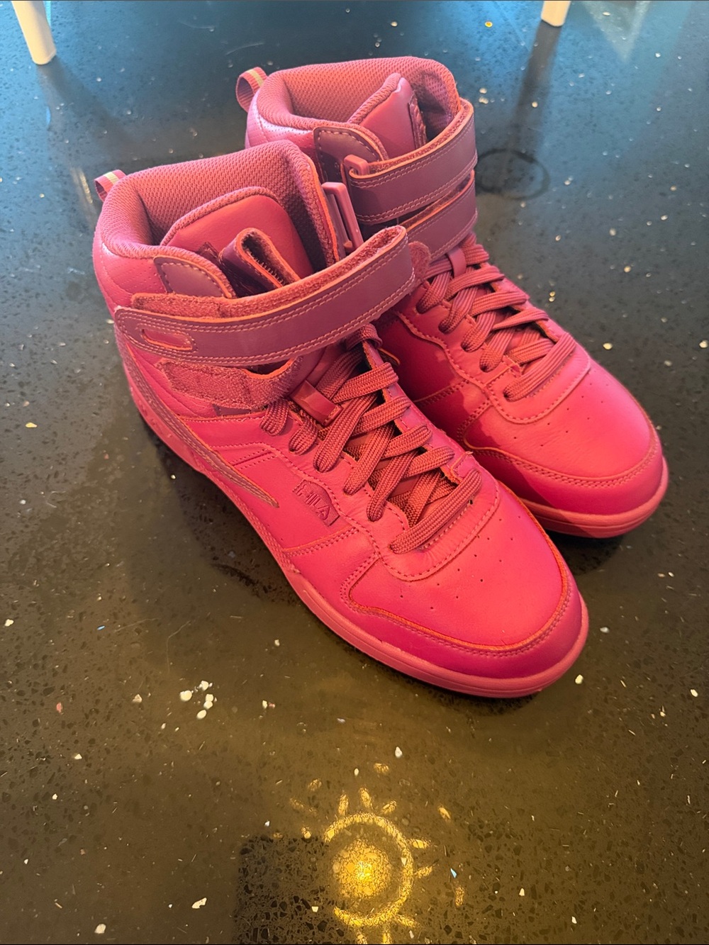 Women’s High-Top f-14 Fuscia vintage fila